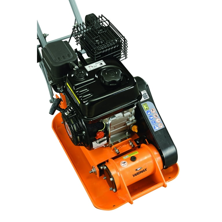YARDMAX YC1160 2 500 lb. Compaction Force Plate Compactor YARDMAX