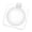Transparent White, variant on Misright Light Bulb Chill Ball Tray with Fill Cap for Coffee Glass Use