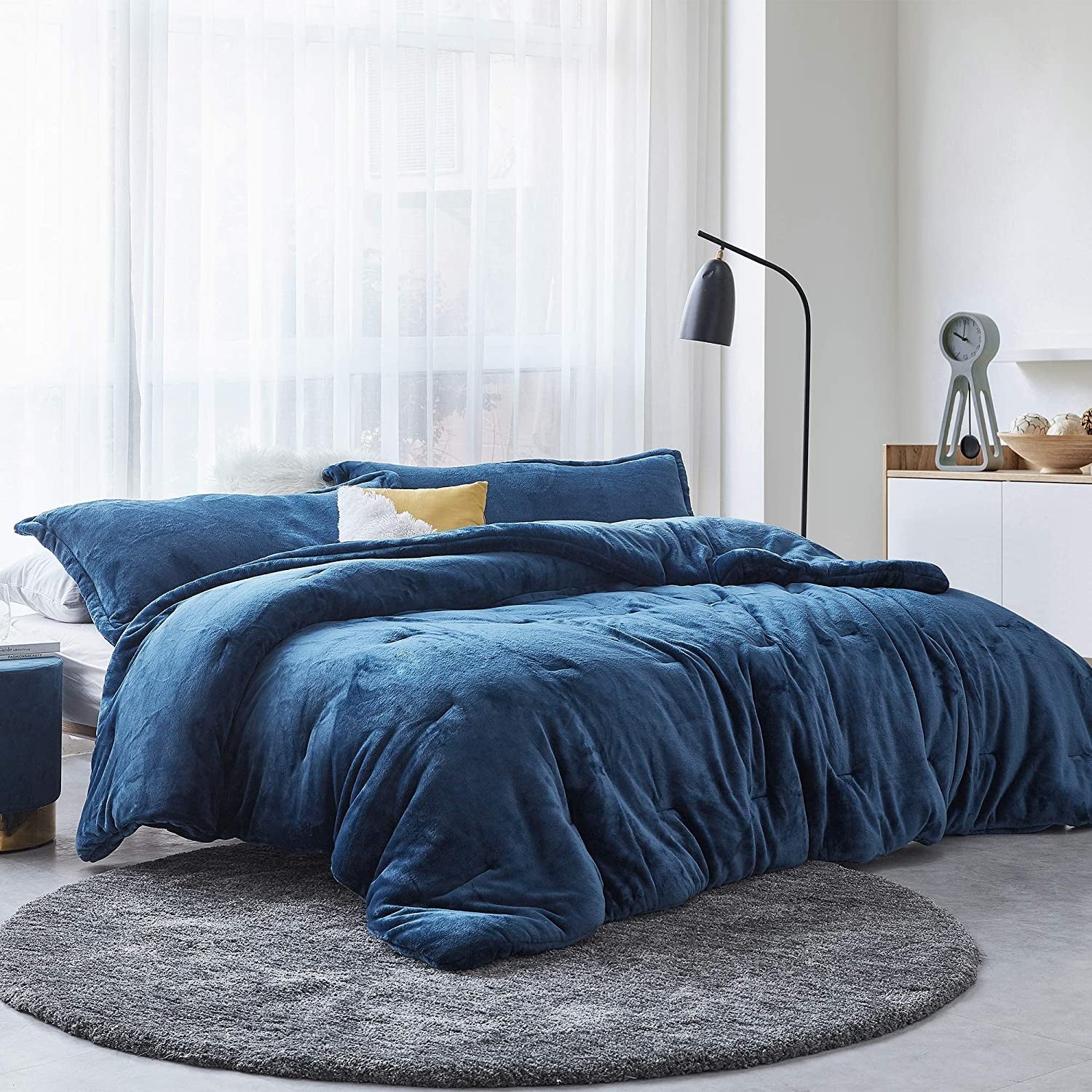 Byourbed Coma Inducer Nightfall Navy Oversized Comforter Set Queen ...