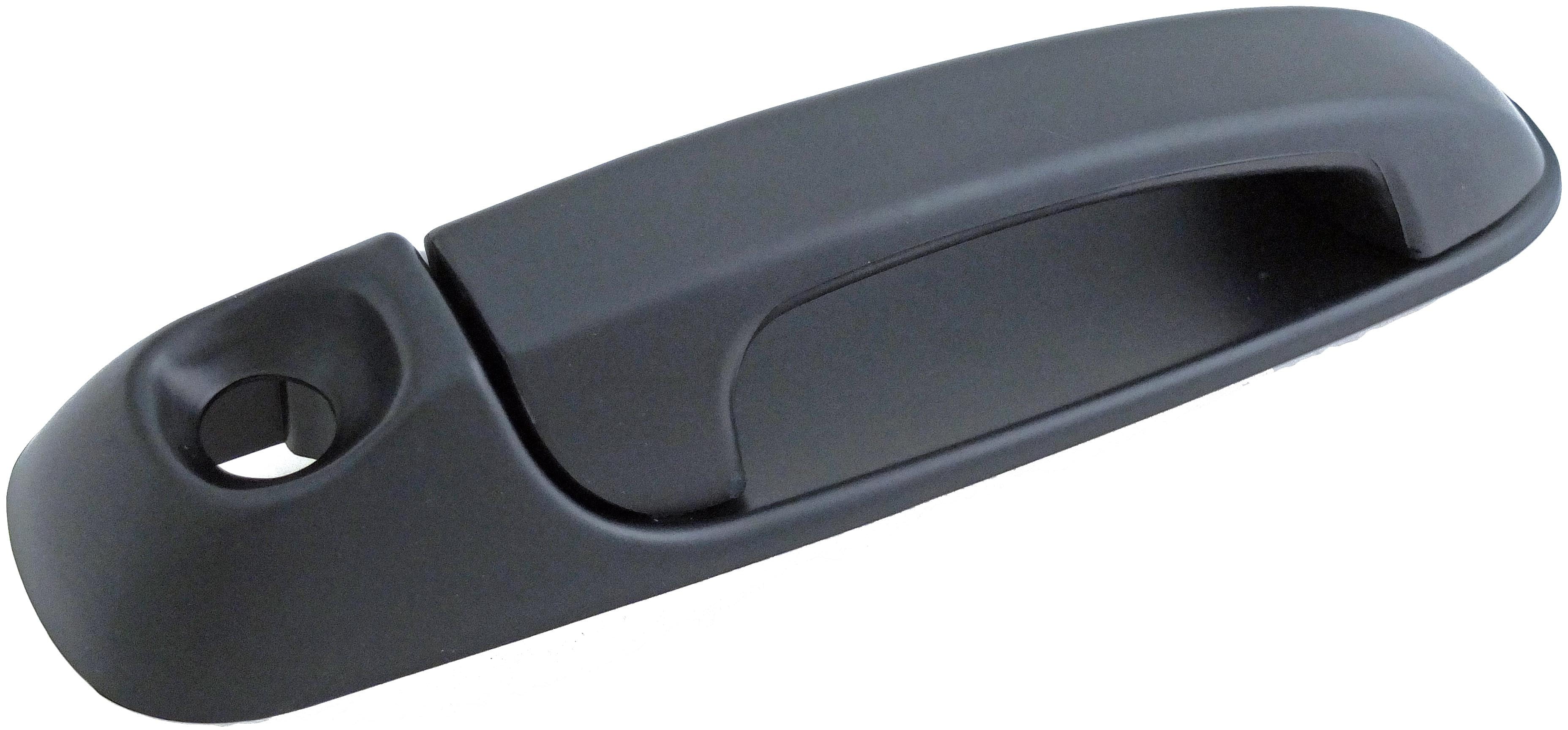 Dorman 93565 Front Passenger Side Exterior Door Handle for Specific Jeep Models, Smooth Black