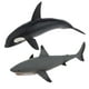 thumbnail image 1 of de de mundial 2 piezas de tiburones s modelo juguetes para niños, 1 of 7