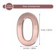 thumbnail image 2 of unbranded 10Ud Números Para Adhesivos Para Puertas Y Buzones Color Oro Rosa, 2 of 6