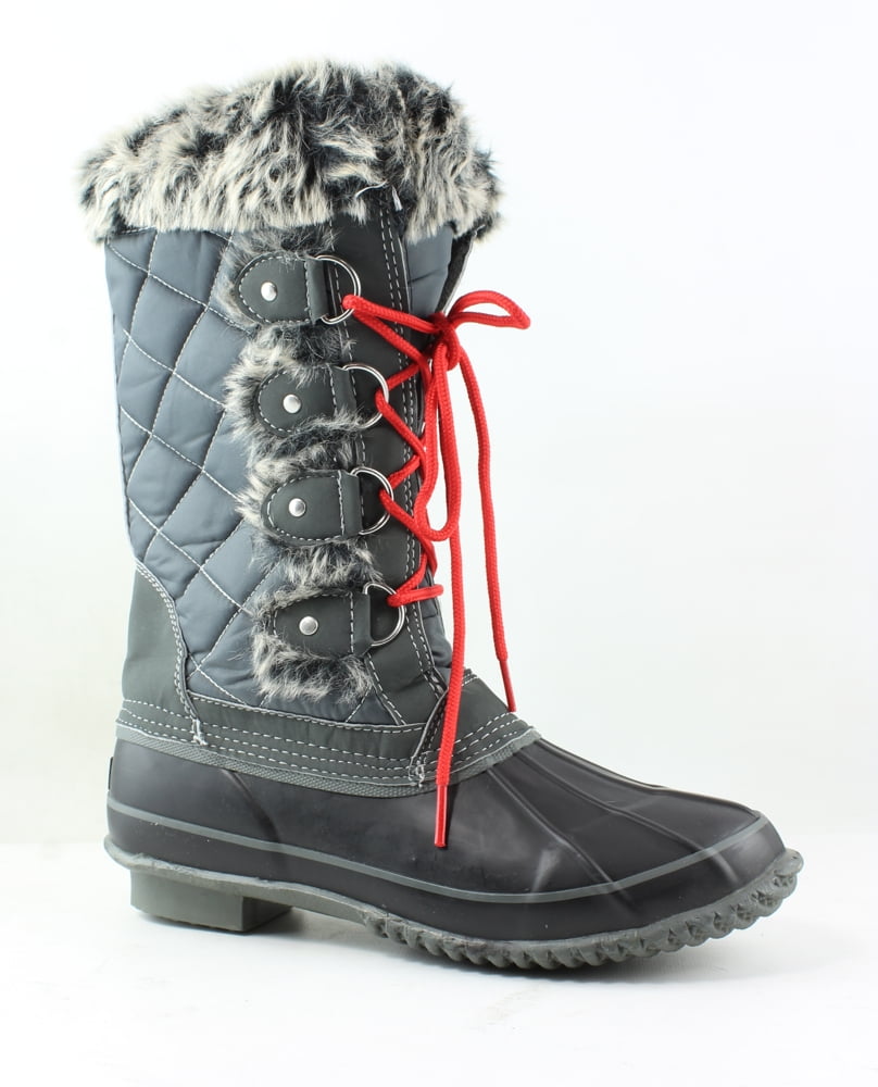 Maine Woods Maine Woods Womens Nicole Grey Snow Boots Size 8