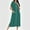 Green, variant on Blmnix Moomoo Nightgowns Womens Sleep Shirts Vintage Nightgown Nightgowns Sleep Dress Green Below-the-Knee Crew Neck Short Sleeve Bamboo Nightgowns for Women,L