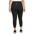 thumbnail image 3 of Reebok Women’s Plus Size Activate High Rise 7/8 Leggings with Back Zipper Pocket and 25” Inseam, 3 of 5