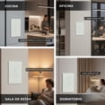 thumbnail image 2 of Interruptor Inteligente Regulador de Intensidad Wifi Aksi Blanco 150W, Compatible con Alexa y Google Assistant, Incluye Capacitor, Funciona con y sin Neutro, 2 of 8