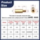 thumbnail image 4 of H5.5xM4 Copper Threaded Motherboard Standoff Hex Brass Male Female Standoffs Column Double Pass Hex Brass Hollow Pillar 5-20Pcs, 4 of 5