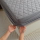 thumbnail image 5 of pstuiky Sábana ajustable - Funda protectora para colchón de cama - Sábana ajustable con bolsillo - Cálida para el invierno - Transpirable - Antideslizante para la piel - Sábana ajustable acolchada de, 5 of 6