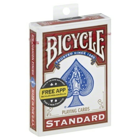 Plated Playing Card - Bicycle Standard Playing Cards
