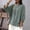 *Green, variant on Women's Crew Neck Batwing Sleeve Top,Casual Loose Fit Dolman Blouse Black,Women's Plus L
