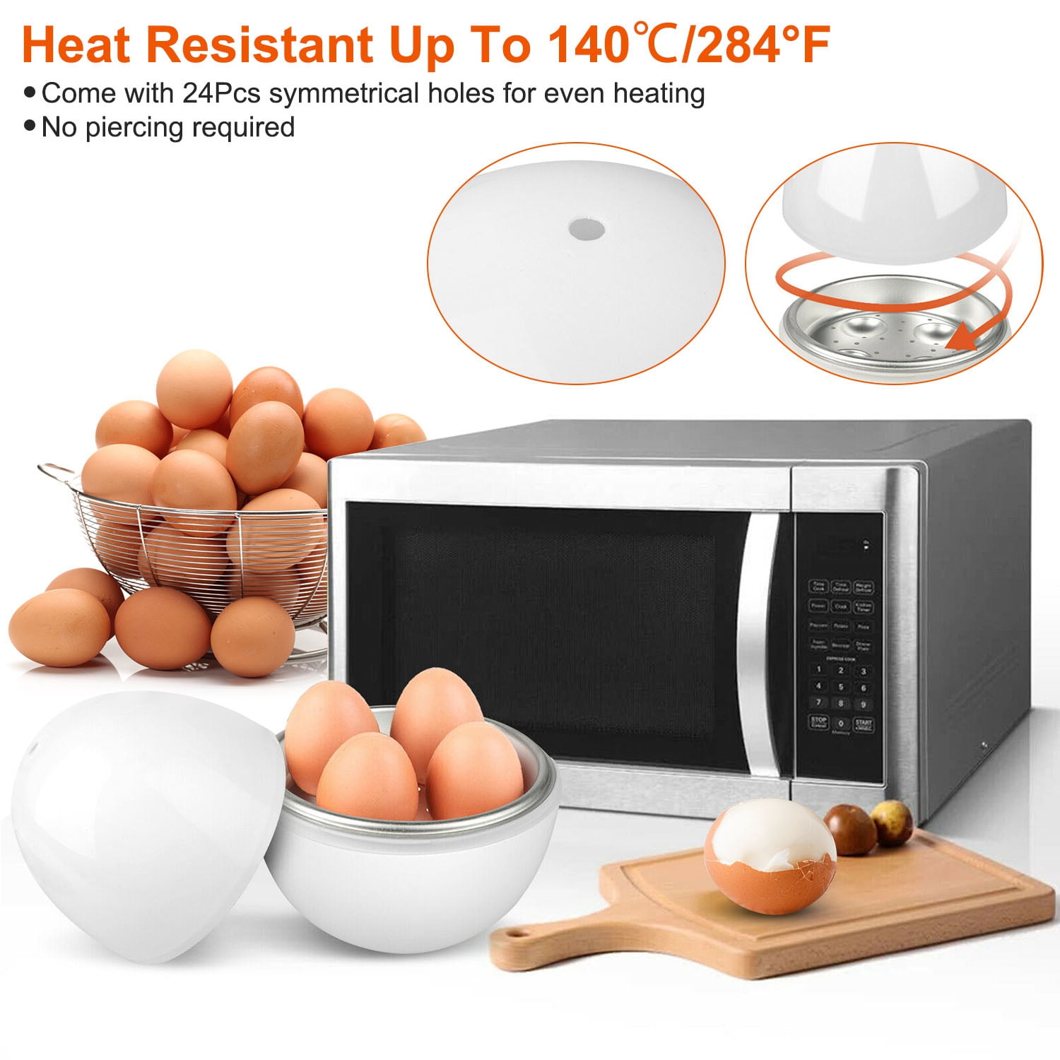 iMountek Electric Egg Cooker 7-Capacity BPA-Free Hard-Boiled Egg Maker With  Auto-Off Measuring Cup for Hard Boiled Steamed Vegetables Seafood Dumplings  
