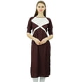 thumbnail image 1 of Phagun Tunique pour Femmes en Coton Kurti Indienne de Designer Kurta Droite, 1 of 3