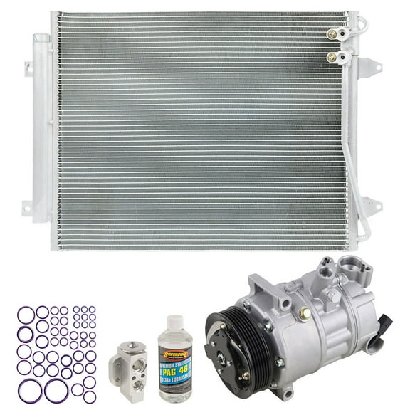 A/C Kit w/ AC Compressor Condenser & Drier For Volkswagen VW Passat & CC - BuyAutoParts