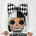 thumbnail image 5 of L.O.L Surpries! Kids Girls 2pcs Characters Print Hoodie Sweatshirt and Houndstooth Flared Pants 2 Pieces Outfit Sets Sizes 5-12, 5 of 7