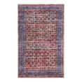 thumbnail image 4 of Unique Loom Maahru Collection Area Rug - Full Moon (4' 1" x 6' 1" Rectangle Antique Pink/Blue), 4 of 7