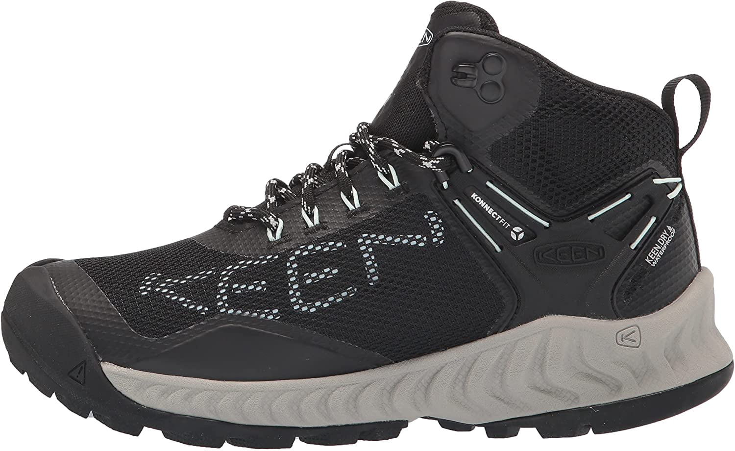 KEEN Women's Nxis Evo Mid Height Waterproof Fast Packing Hiking Boot
