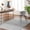 Light Gray, Ink, Gray / Joie, variant on Hauteloom Joie Recycled Material Living Room, Bedroom Area Rug - Gray, Multi - 2' x 3'