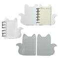 thumbnail image 2 of Hukai 1 Set Easy to Clean Silicone Mold Cat Ear Shapes Notebook Making Mould Jewelry Accessory Casting Mould for DIY Lover, 2 of 8