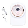 thumbnail image 3 of Mini Ventilador portátil colgante BLESIY Motor sin escobillas silencioso recargable por USB aire acondicionado refrigeración blanco, 3 of 6