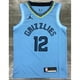 thumbnail image 2 of hot pressed nba Memphis Grizzlies No.12 Morant blue limited basketball jersey, 2 of 4
