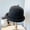 Dark Grey, variant on Autumn And Winter Wool Knit Ball Cap Lovely Tweet Lady Cap Curled Edge Melon Skin Cap Pure Color Basin Cap