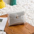 thumbnail image 1 of Sywqhk 2 Unids/Set De Bolsos Colgantes De Cadena Transparente Para Mujer, Bolsos De Hombro Tipo Bandolera (Gris) Sywqhk Para estrenar, 1 of 2