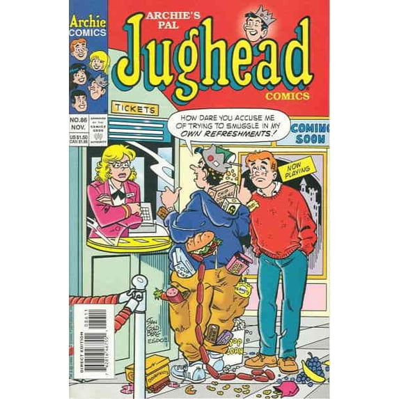 Archie's Pal Jughead Comics #86 VF ; Archie Comic Book
