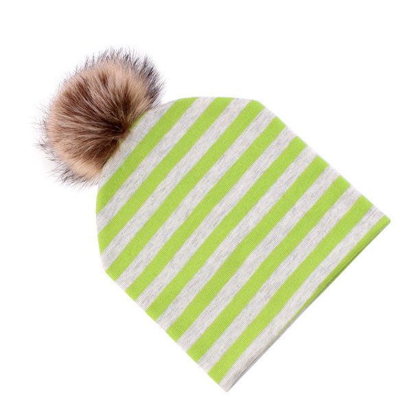 Warm Winter Bonnet Tricot Hairball Pom Hat Crochet Ski Green White Striped Walmart Com Warm Winter Bonnet Tricot Hairball Pom Hat Crochet Ski Green White Striped Walmart Com
