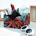 thumbnail image 5 of Octopus 4 Compartment Square Pen Case with Removable Dividers - Pencil Organizer, Pen Case, Pen Organizer, 5 of 6