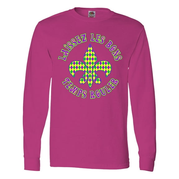 Inktastic French Mardi Gras Long Sleeve T-Shirt