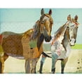 thumbnail image 2 of Great Art Now Two Horses by Traci Anderson, Canvas Wall Art, 20W x 16H, 2 of 2