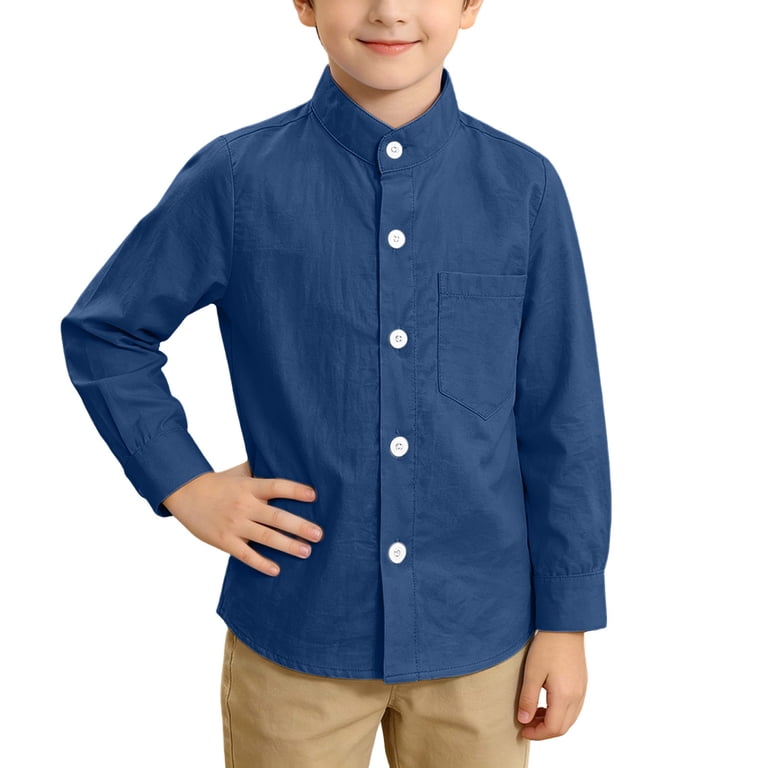 collegiate dress shirts Wrinkle-Free Classic Oxford Cloth Shirt