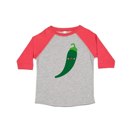 

Inktastic Green Chili Pepper Kawaii Boys or Girls Toddler T-Shirt