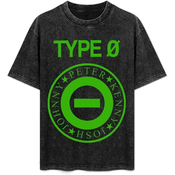 Type O Negative Youth & Adult Vintage Crew Neck Cotton Tshirts Short-Sleeve Unisex Tops Tee