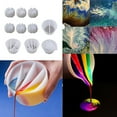 thumbnail image 6 of Milue Silicone Split Cup 2/3/4/5 Chambers Reusable Silicone Pouring Divided Cups10Pcs/set for Fluid Art Acrylic Paint Resin, 6 of 14