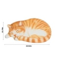 thumbnail image 3 of Cute Sleeping Cat Shaped Bedroom Area Rug, 15.7"x30" Non-Slip Floor Mat, Funny Area Rug Mats Tabby Cat Art Floor Carpet for Home Kitchen Bathroom, Leodye Back to School Season Clearance Special Offers, 3 of 8