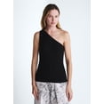 thumbnail image 2 of Scoop Women's and Women's Plus One Shoulder Knit Top, Sizes XS-4X, 2 of 5