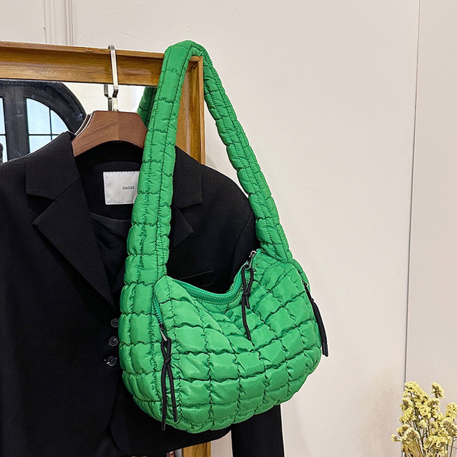 Tao Tao Quilted Puffer Tote Bag for Women Large Quilted