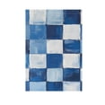 thumbnail image 6 of Yayeee Garden Flag 28" x 40" Double Sided Outdoor Yard Lawn Holiday Decorations, Blue and Gray Plaid Pattern, 6 of 6