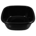 thumbnail image 1 of Lavabo de plástico Lavabo Tinas de lavado cuadradas Tazón de limpieza facial Lavabo de ropa Tina de lavado de plástico para cocina Lavandería Cubo de lavado a mano para el hogar, 1 of 5