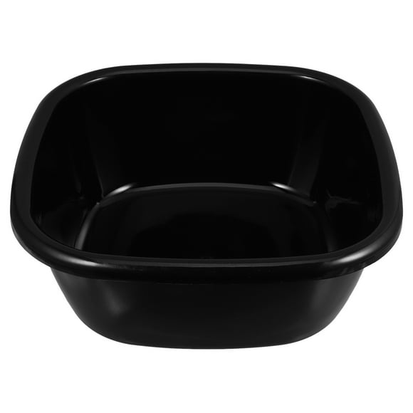 Lavabo de plástico Lavabo Tinas de lavado cuadradas Tazón de limpieza facial Lavabo de ropa Tina de lavado de plástico para cocina Lavandería Cubo de lavado a mano para el hogar