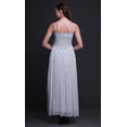 thumbnail image 2 of Bimba Leaves & Clover Flower Damask Bimba Print Women Smocked Bodice Beach Sun Dress-XXX-Large, 2 of 7