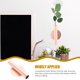 thumbnail image 3 of YSNOOWE 2Ud Jarrones Para Flores Montados En Pared Metal Oro Rosa Única Para Hogar U Oficina, 3 of 6