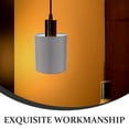 thumbnail image 7 of LOLIPPYY Grey Fabric Lamp Shade for Table Lamps - Rustic Small Cylindrical Lampshade - Light Cover for Bedroom, Living Room, Cafe Decor, 7 of 7