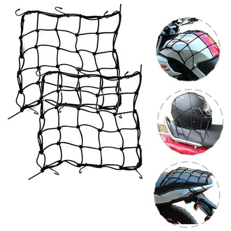 

MIARHB Trunk Cargo Motorcycle Storage Bungee High Organizer Mesh Storage Net Elastic Net Tools & Home Improvement