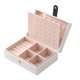 thumbnail image 1 of Caja de joyería multifuncional Cofre de cuero PU portátil Caja de almacenamiento organizador de j Irfora Joyero, 1 of 7