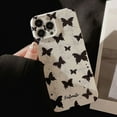 thumbnail image 6 of Black Butterfly Splashing Ink Dots Soft  for iPhone Case (Black,iPhone 15 Pro Max), 6 of 6