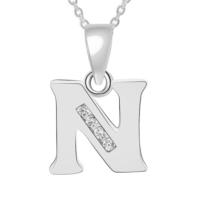 Héliisoer Mode Femmes Cadeau 26 Anglais Lettre Colliers Bijoux