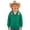 #A03-Green, variant on Abcomgle Girls Zip Up Sweatshirt 10-12 Lightweight Full-Zip Jacket for Kids Cute Solid Jacket Sweatshirt Girl Casual Winter Hooded Hoodies for Teen Girls with Pockets