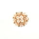 thumbnail image 1 of Guardurnaity Bufanda anillo perla 3 anillos bufanda de seda hebilla Clip All-match flor mujer Retro moda decoración chal Pin regalo del Día de San Accesorios de disfraces, 1 of 6